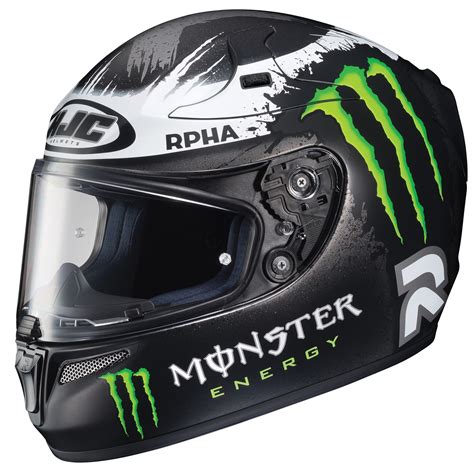 monster energy full face helmet.